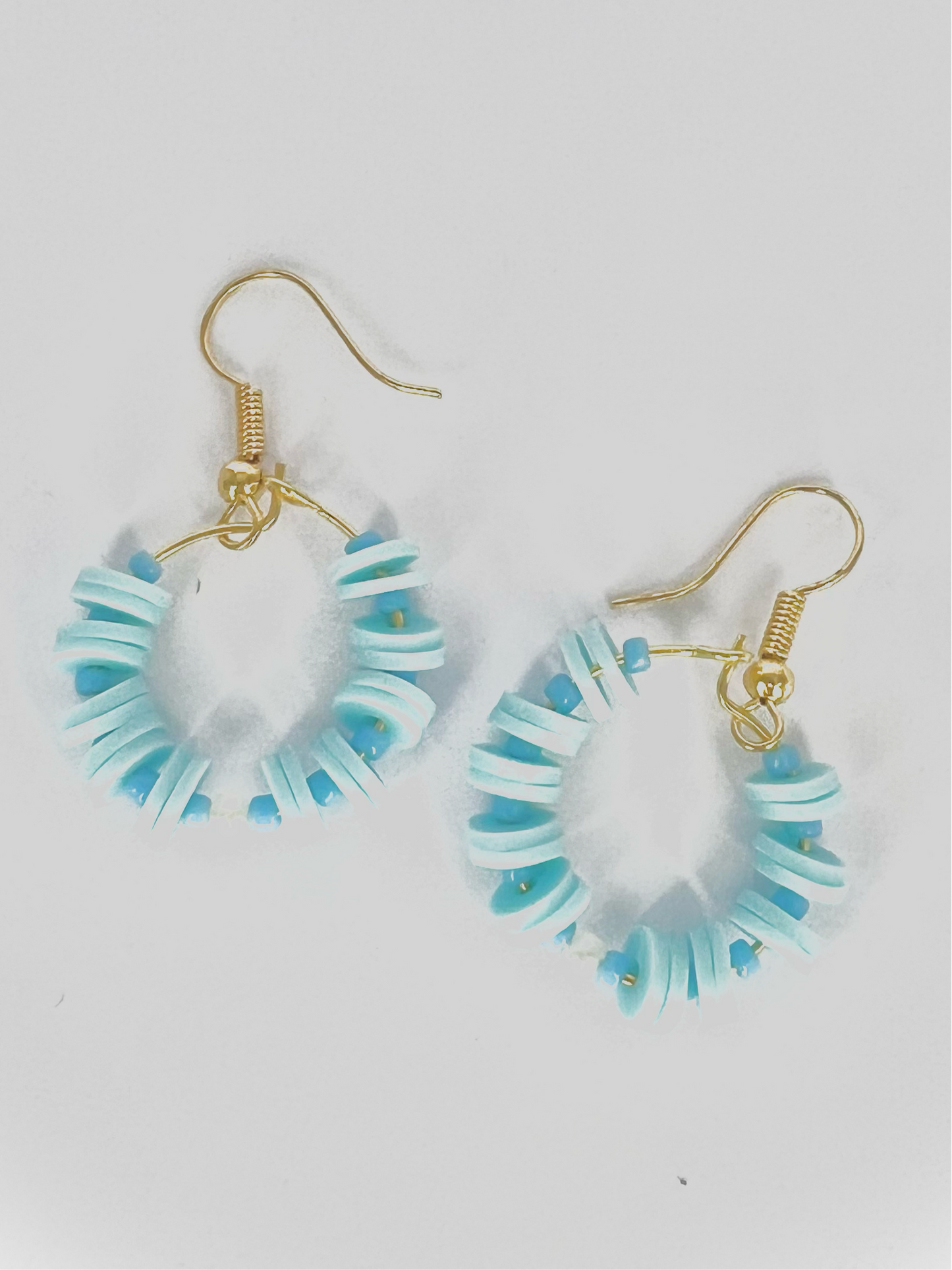 Blue earrings