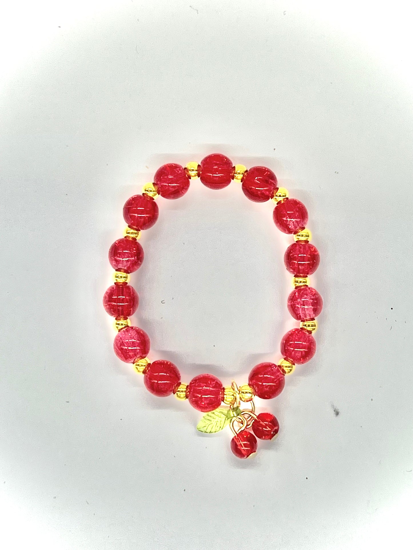 Cherry bracelet